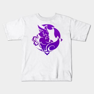 Genshin Impact Yae Miko Emblem Kids T-Shirt